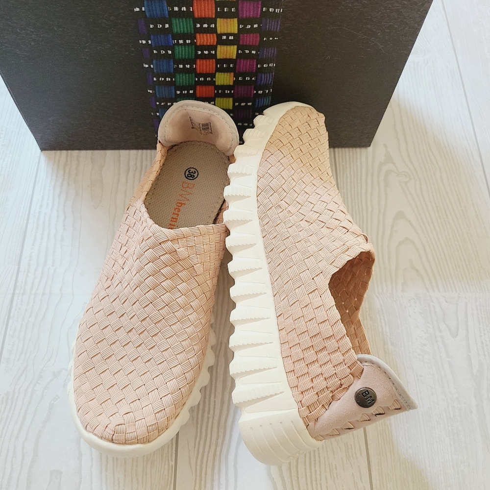Bernie Mev Blush Memory Foam Sneakers